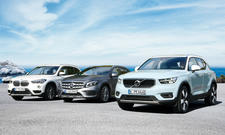 BMW X1/Mercedes GLA 250/Volvo XC40 T5