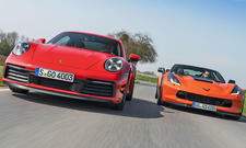 Chevrolet Corvette Grand Sport Coupé/Porsche 911 Carrera S