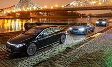 Mercedes EQS/Audi e-tron GT/BMW iX