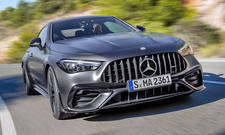 Mercedes-AMG CLE 53 (2024); fahrend, schräg vorne