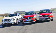 Nissan Juke/Renault Captur/Opel Crossland X