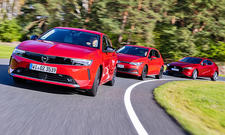Opel Astra/VW Golf/Mazda3