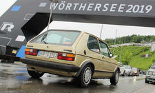 Im VW Golf 1 GTI zum GTI-Treffen