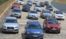 16 Kompakt-SUVs stehen sich im Test gegenüber