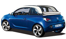Opel Adam Cabrio 2014 Sky Faltdach Vauxhall Convertible