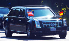 Barack Obama Berlin The Beast Auto Panzerung 2013