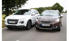 Peugeot 2008 e-HDi FAP 115 Peugeot 4008 HDi FAP 115 Vergleich Bilder technische Daten 