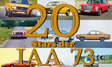 Porsche 911 Opel Kadett Mercedes 230 IAA 1973 Oldtimer Bilder technische Daten 