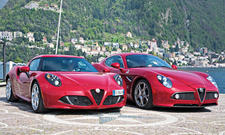 Alfa Romeo 4C 8C Competizione Vergleich Faszination Sportwagen Bilder