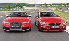 Audi RS 5 BMW M4 Vergleich Bilder technische Daten