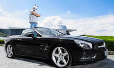 Cro Mercedes SL Cars Stars Promis Autos Berühmtheiten 