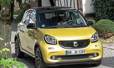 Smart ForFour 2014 Test Fahrbericht Bilder