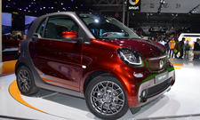 Smart Fortwo 2014 Pariser Autosalon Bilder Live Innenraum Kleinstwagen