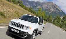 Jeep Renegade 1.6 Multijet 2015 SUV Diesel Vierzylinder Test Bilder