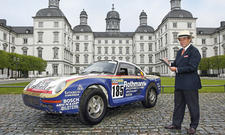 Bensberg Jacky Ickx Porsche 959 Rallye Paris-Dakar Reportage