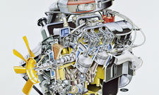 Ford V6 Motor Technik 