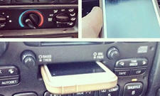 iPhone Autoradio Kassette Display-Kratzer Fail