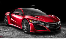 Acura NSX mit teurem Konfigurator