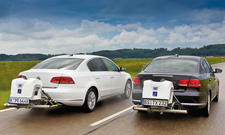 VW Passat-Diesel im Abgas-Test