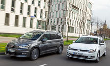 VW Touran/VW Golf Variant: Vergleich