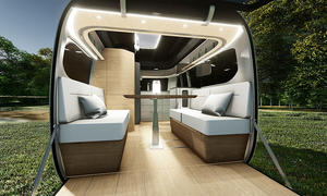 Airstream Studio F. A. Porsche Concept Travel Trailer