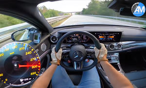 Mercedes-AMG E 63 S auf Top-Speed