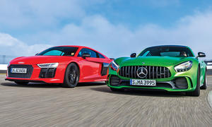 Audi R8 V10 plus/Mercedes-AMG GT R