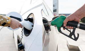 Fahrzeugbestand: Benziner/Elektroautos/Diese