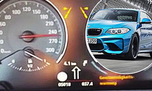 BMW M2 auf Höchstgeschwindigkeit: Video