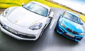 Porsche 718 Cayman GTS, BMW M2 Coupé