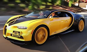 Bugatti Chiron als Fahrschulauto