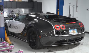 Bugatti Veyron Ölwechsel