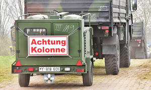 Bundeswehr-Kolonne