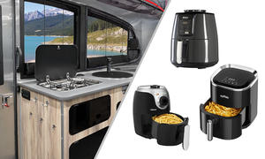 Heißluftfritteuse fürs Camping