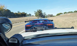 Polizei stoppt Lamborghini Aventador SVJ