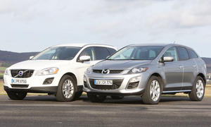 Diesel-SUV im Vergleich: Mazda CX-7 und Volvo XC60