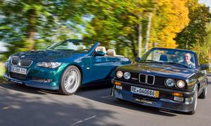 Alpina B3 Biturbo und B3 2.7 Cabriolet: Bereits seit Mitte der 80er-Jahre interpretiert ALPINA das BMW 3er-Cabrio neu