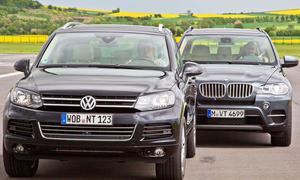Diesel-SUV im Vergleichstest: BMW X5 xDrive40d gegen VW Touareg V8 TDI