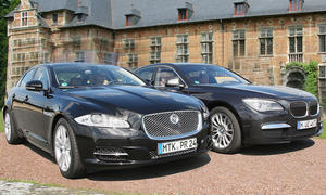 Jaguar XJ 3.0 V6 Diesel S gegen BMW 740d