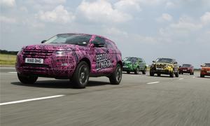 Range Rover Evoque: Mit dem neuen Baby-Range darf schon ab Sommer 2011 gerechnet werden