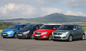 Der neue Suzuki Swift: Vier Kleinwagen im AUTO ZEITUNG Test 