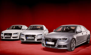 Drei Audis im Test der AUTO ZEITUNG - Audi A6, Audi A5 Sportback und Audi A7 Sportback
