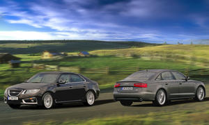 Audi A6 3.0 TFSI quattro und Saab 9-5 2.8T V6 XWD Aero im Vergleich
