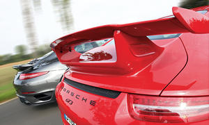 Porsche 911 GT3 911 Turbo S Vergleichstest Bilder technische Daten