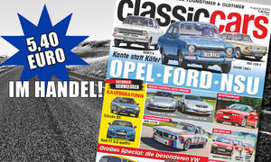 Der Titel der neuen Ausgabe der AUTO ZEITUNG Classic Cars.