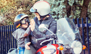 Kinder Motorradhelm