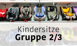 Kindersitze Gruppe 2/3 Header