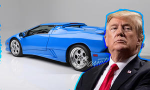 Donald Trumps Lamborghini Diablo