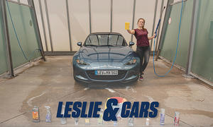Cabrio waschen & pflegen (Tutorial): Leslie & Cars