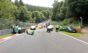 Unfall auf Nürburgring-Nordschleife